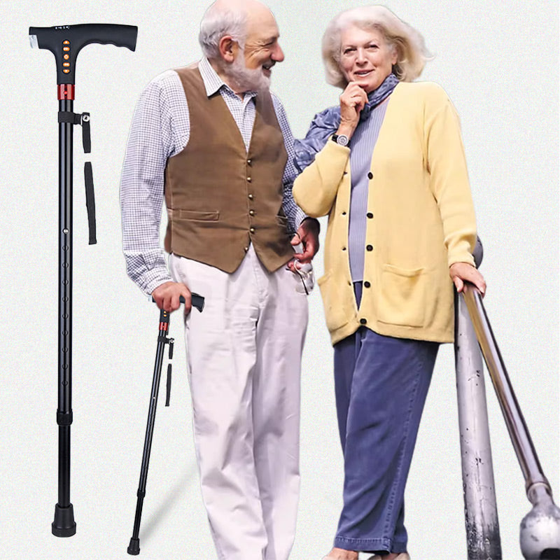 🎅Christmas Pre-sale🎁Intelligent Elderly Walking Stick with LED Light