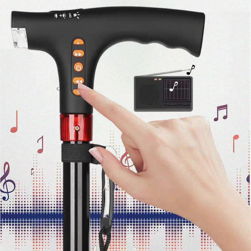 🎅Christmas Pre-sale🎁Intelligent Elderly Walking Stick with LED Light