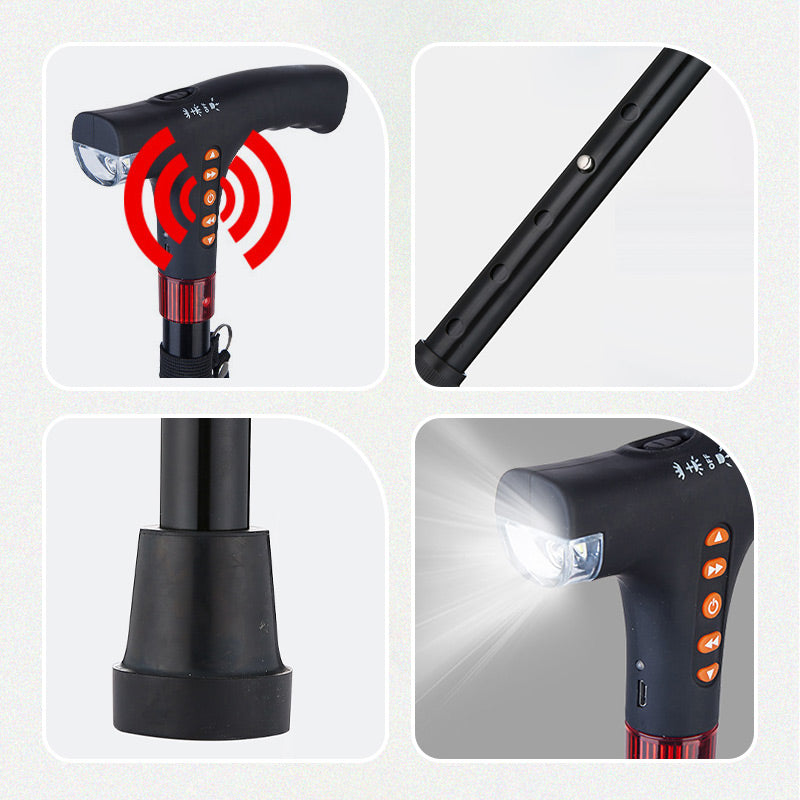 🎅Christmas Pre-sale🎁Intelligent Elderly Walking Stick with LED Light