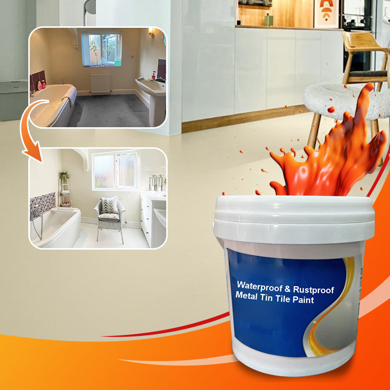 ๐ฅWaterproof & Rustproof Metal Tin Tile Paint