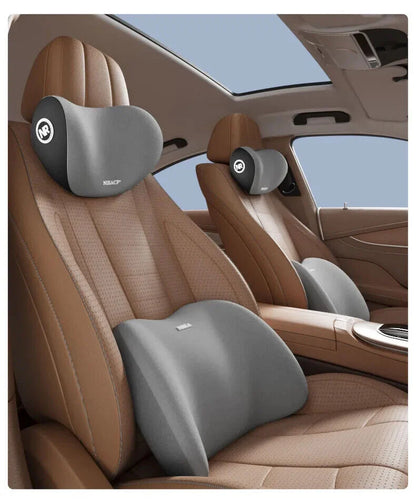 【Creative Gift】🔥Car Headrest Neck and Waist Pillow