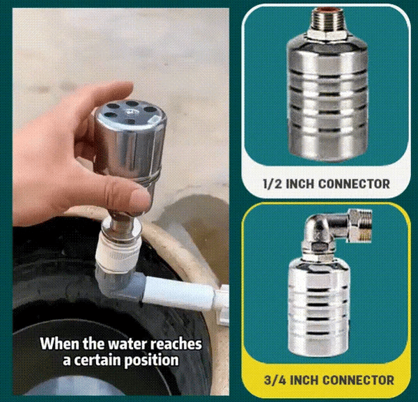 🥰2025 New Hot Sale - 50% OFF✨304 Stainless Steel Fully Automatic Water Level Control Float Valve