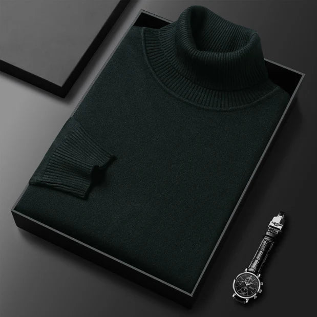 🌲New Year Sale🌲Men's Solid Color Premium Cashmere Sweater-buy 2 free shipping