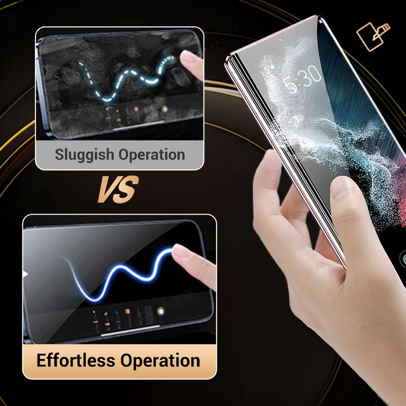 📱"Supports fingerprint unlock👆🔓Magnetic phone case with privacy screen for Samsung S21-S25 series