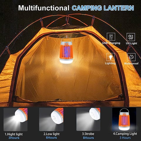 ⏳Limited time 50% Off💥Mosquito and Bug Killer Lamp For Indoor & Outdoor Camping