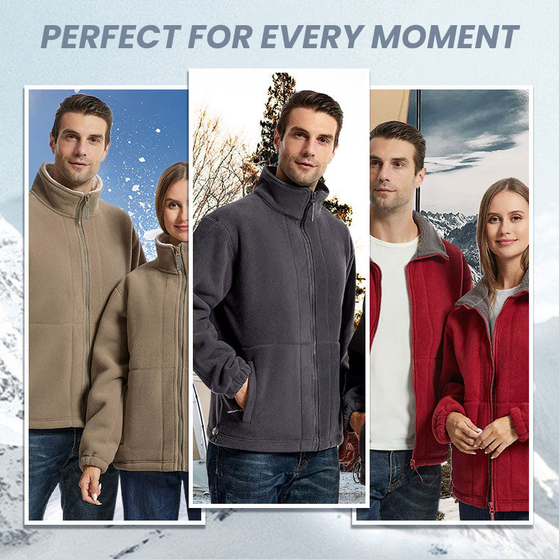 🔥Winter Hot Sale🔥Free Shipping - Men's Double Face Fleece Jacket (70% OFF)