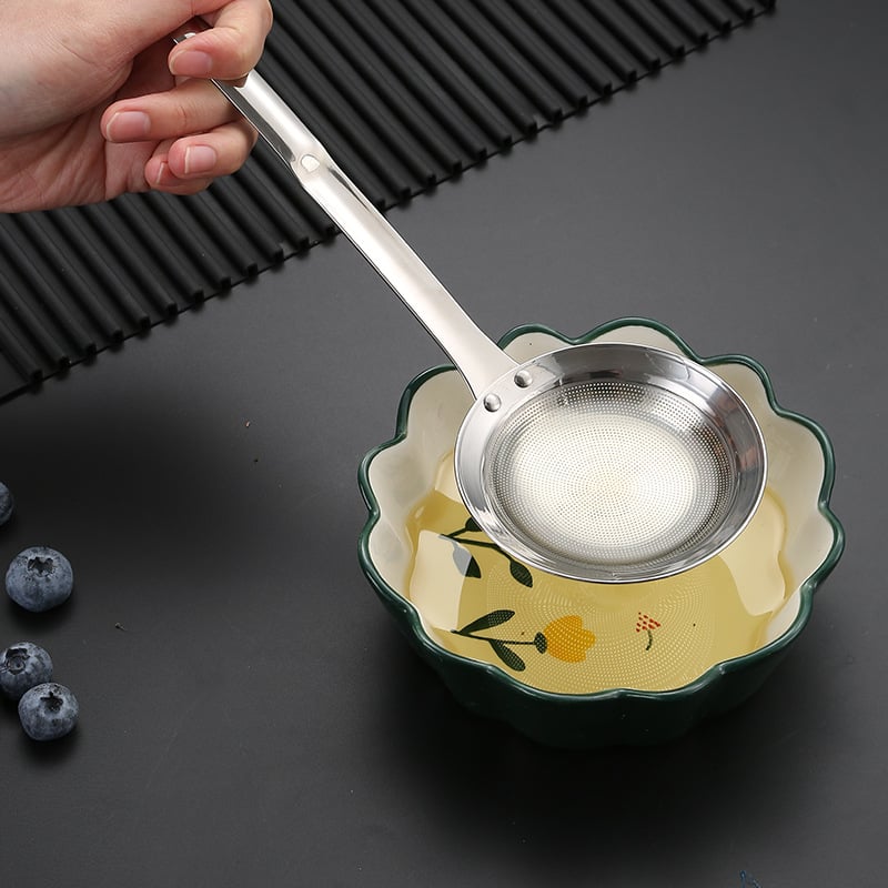 🔥2024 Hot Sale🔥 49% OFF - 304 Stainless Steel Strainer Spoon🔥Buy More, Save More