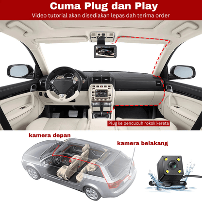🎁 Hot Sale 50% OFF 🔥Drive Safe in Australia: Dual Cam Records Everything – Day & Night!