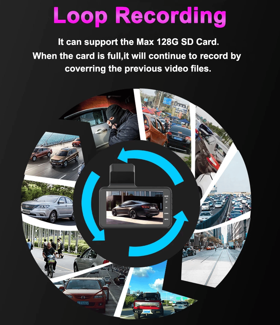 🎁 Hot Sale 50% OFF 🔥Drive Safe in Australia: Dual Cam Records Everything – Day & Night!