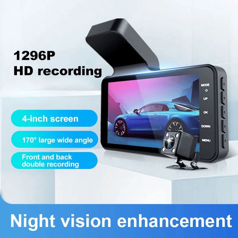 🎁 Hot Sale 50% OFF 🔥Drive Safe in Australia: Dual Cam Records Everything – Day & Night!