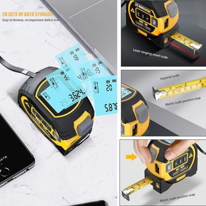 🔥New Best Seller 50% OFF⏳3-In-1 Infrared Laser Tape Measuring