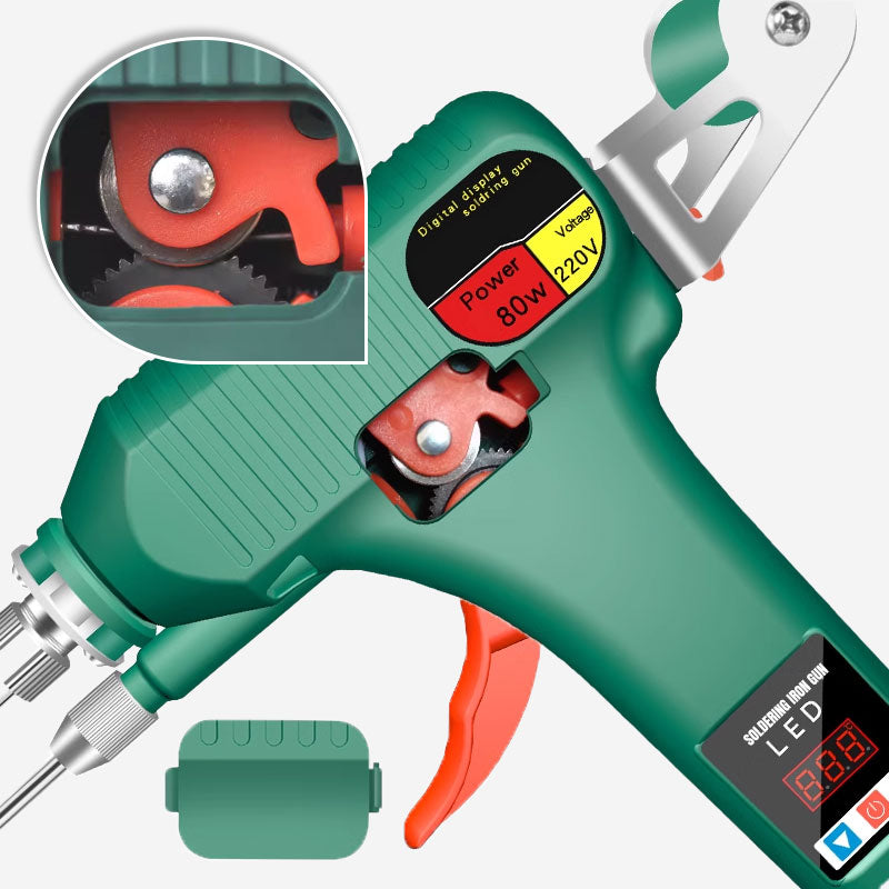 🔥Hot Sale 50%🔥High Power Digital Display Manual Automatic Tin Wire Feeding Electric Soldering Iron