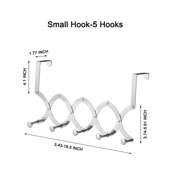 🏠Home Essential💝Adjustable Foldable Door Hook Hanger