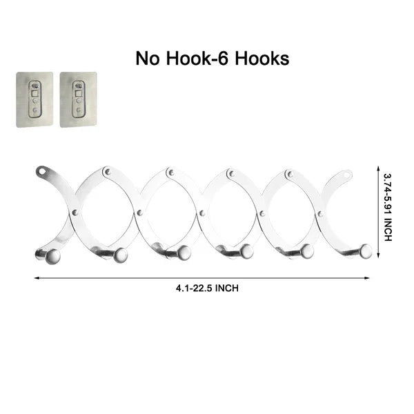 🏠Home Essential💝Adjustable Foldable Door Hook Hanger
