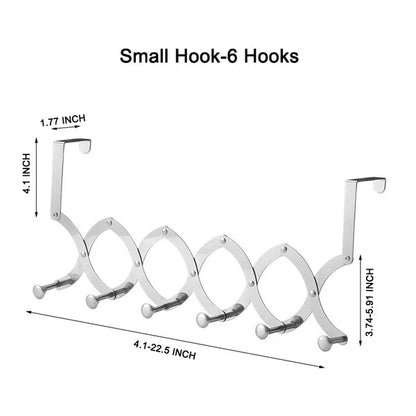 🏠Home Essential💝Adjustable Foldable Door Hook Hanger