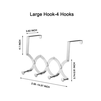 🏠Home Essential💝Adjustable Foldable Door Hook Hanger