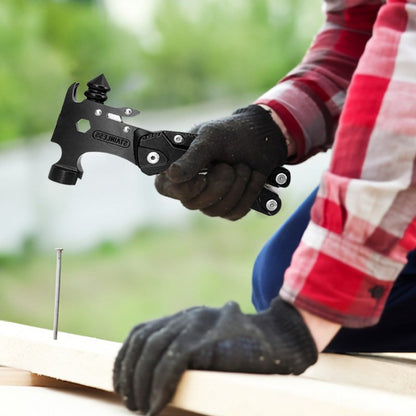 🔥Multi-function Tool Best Seller🔥15-in-1 Outdoor Portable Multifunctional Mini Safety Hammer