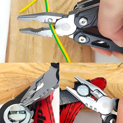🔥Multi-function Tool Best Seller🔥15-in-1 Outdoor Portable Multifunctional Mini Safety Hammer