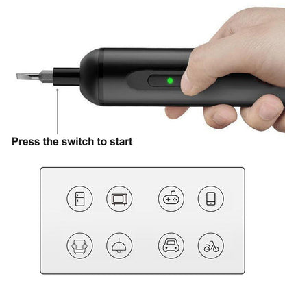 🔥Hot Sale 🎄3.6V Rechargeable Electric Screwdriver Kit（50% OFF）