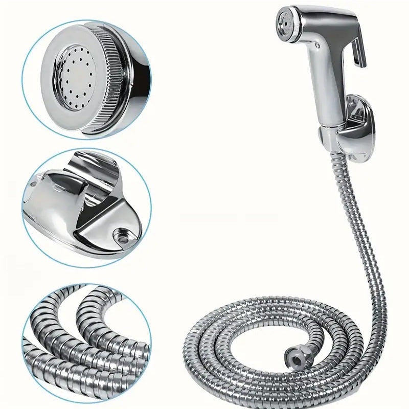 ✨Quality Upgrade✨1/2 Inch Handheld High Pressure Sprayer, Clean All Stains In The Bathroom