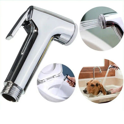 ✨Quality Upgrade✨1/2 Inch Handheld High Pressure Sprayer, Clean All Stains In The Bathroom