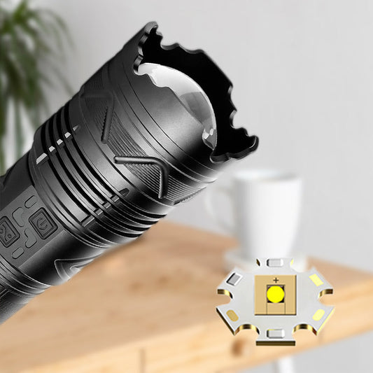 🔥Flashlight Best Seller🔥Rechargeable Outdoor Super Bright Flashlight