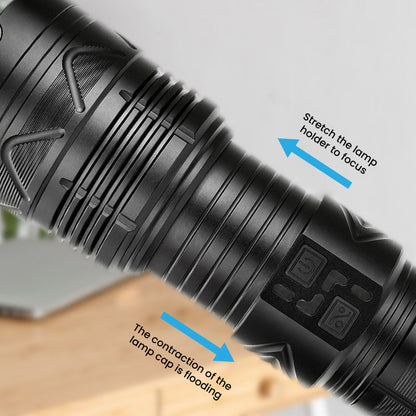🔥Flashlight Best Seller🔥Rechargeable Outdoor Super Bright Flashlight
