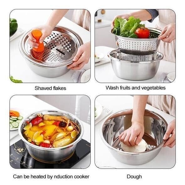 🔥Hot Sale 49% OFF🔥Germany Multifunctional stainless steel basin(💥 FREE SHIPPING💥)