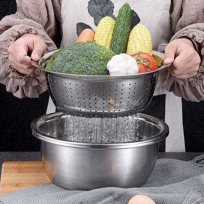 🔥Hot Sale 49% OFF🔥Germany Multifunctional stainless steel basin(💥 FREE SHIPPING💥)