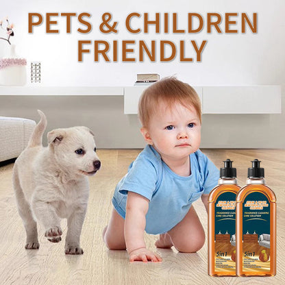 ✨Floor cleaner, dual-action stain and odor remover, protects natural floor surfaces