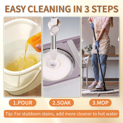 ✨Floor cleaner, dual-action stain and odor remover, protects natural floor surfaces