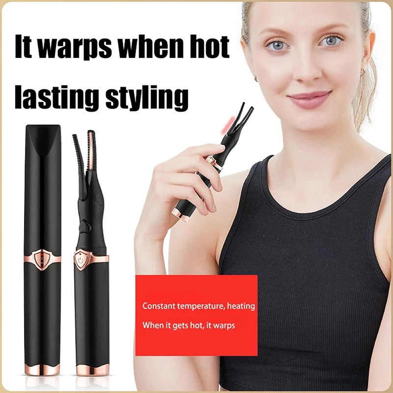 🔥Hot Sales🌟Heated Eyelash Curler for Long-lasting Natural Curling