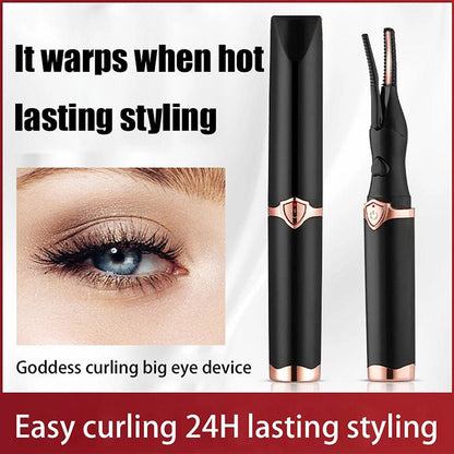 🔥Hot Sales🌟Heated Eyelash Curler for Long-lasting Natural Curling
