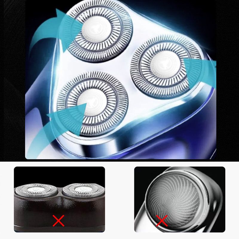 🎅Christmas Pre-Sale🎁Three-head Portable Electric Shaver