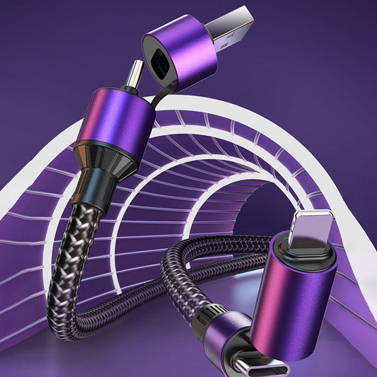 100W Fast Charging 4-in-1 Cable Type-C to Lightning（BUY 2 GET 1 FREE）
