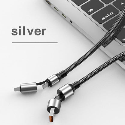 100W Fast Charging 4-in-1 Cable Type-C to Lightning（BUY 2 GET 1 FREE）