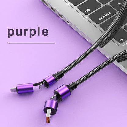 100W Fast Charging 4-in-1 Cable Type-C to Lightning（BUY 2 GET 1 FREE）