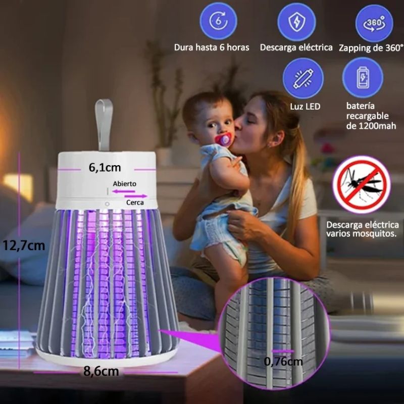 🔥Summer Sale 50% OFF🔥-🦟USB / Rechargeable Mosquito & Fly Trap Lamp
