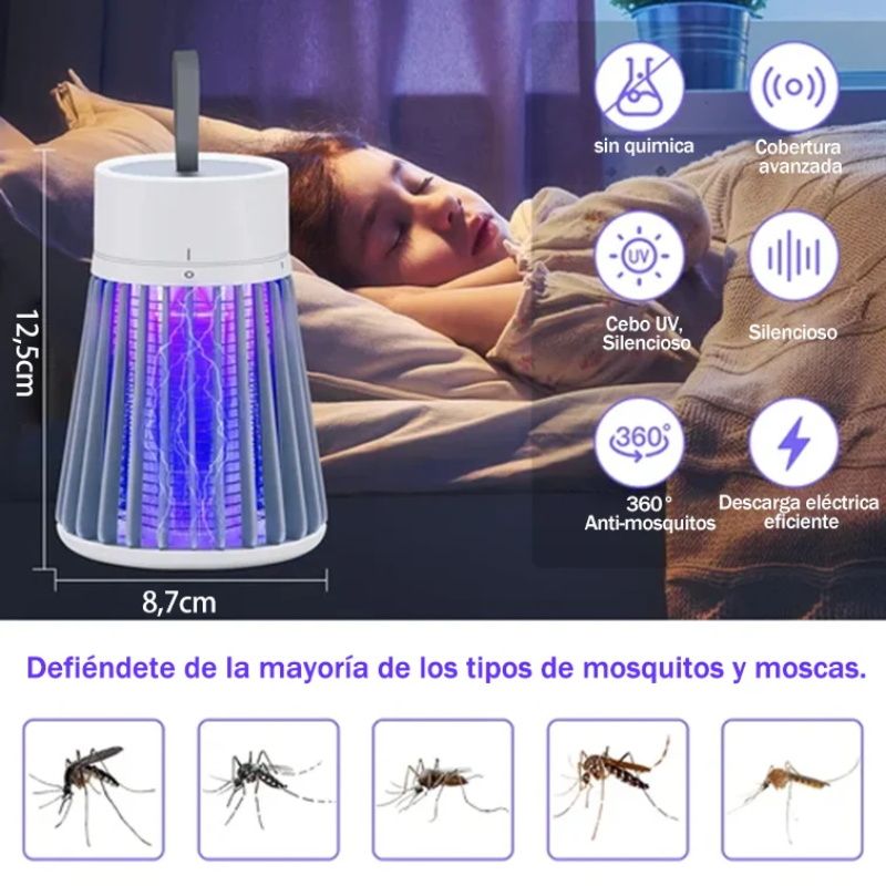 🔥Summer Sale 50% OFF🔥-🦟USB / Rechargeable Mosquito & Fly Trap Lamp