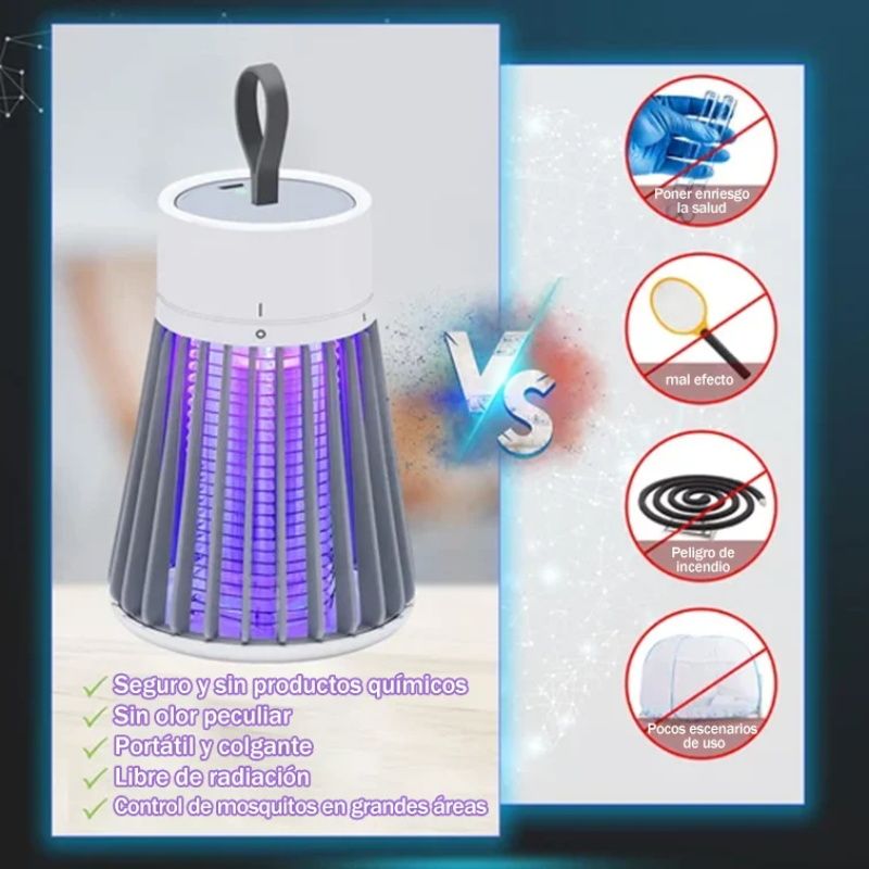 🔥Summer Sale 50% OFF🔥-🦟USB / Rechargeable Mosquito & Fly Trap Lamp