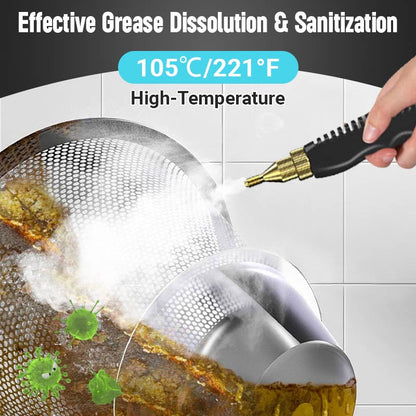 🔥Hot Sale🔥2500W Handheld High-Temperature Pressurized Steam Cleaner