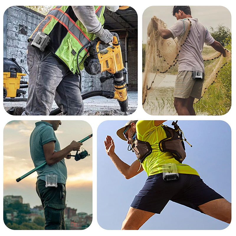 🔥Summer Hot Sale🔥Multi-Functional Powerful Anti-Drop Waist Clip Fan