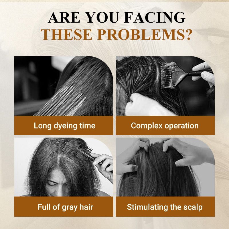💥Limit Time 50% OFF💥Instant Result Hair Dye Shampoo