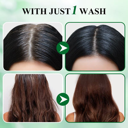 Pure Plant Extract Bubble Hair Dye For Gray Hair🔥Limited time buy more get more free offer🔥