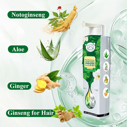 Pure Plant Extract Bubble Hair Dye For Gray Hair🔥Limited time buy more get more free offer🔥