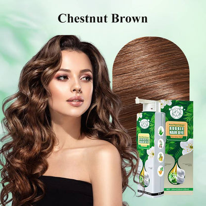 Pure Plant Extract Bubble Hair Dye For Gray Hair🔥Limited time buy more get more free offer🔥