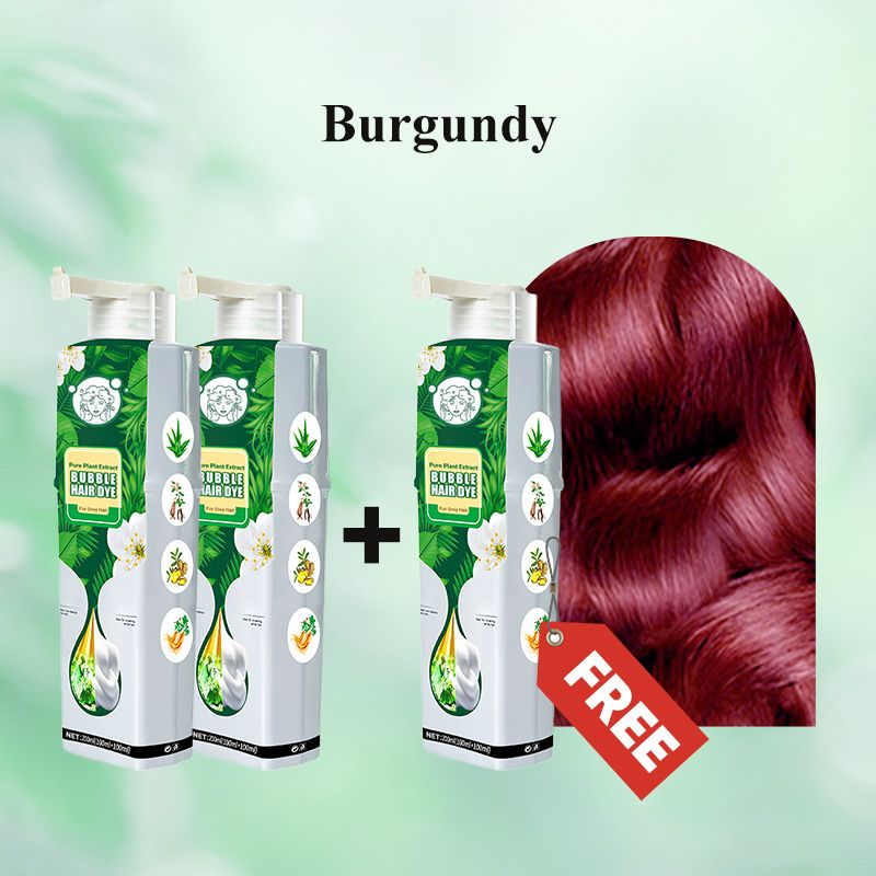 Pure Plant Extract Bubble Hair Dye For Gray Hair🔥Limited time buy more get more free offer🔥