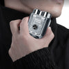 🎁2025 Hot Sale - 50% OFF😍Mini Transparent Body Dual Head Magnetic Electric Shaver