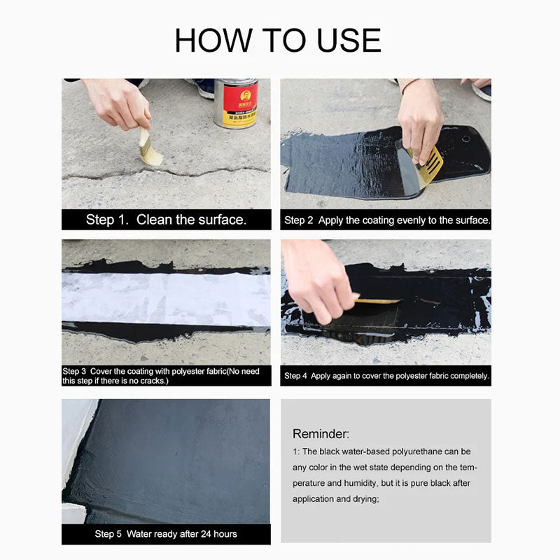 💥50% OFF💥Polyurethane Waterproofing and Leak Repair Eco-friendly Coating - Durable & Safe for Every Home