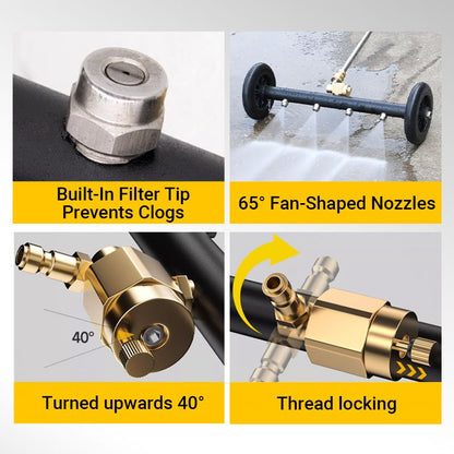 💥Hot Sale🍃Undercarriage Pressure Cleaner Water Broom